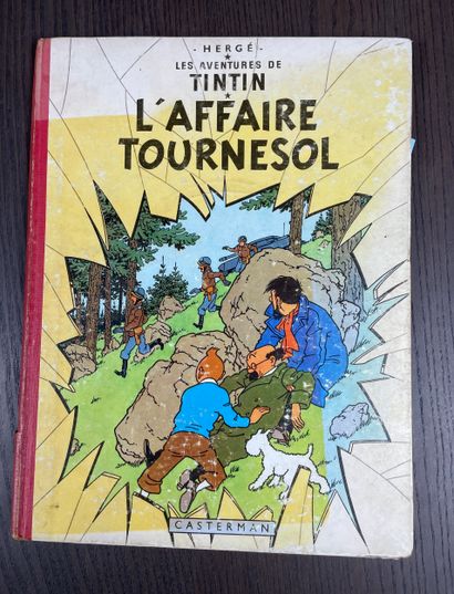 Hergé - L’Affaire Tournesol - Dos rouge,...