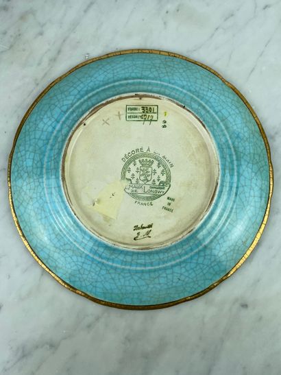 Emaux de Longwy - Decorative glazed earthenware...