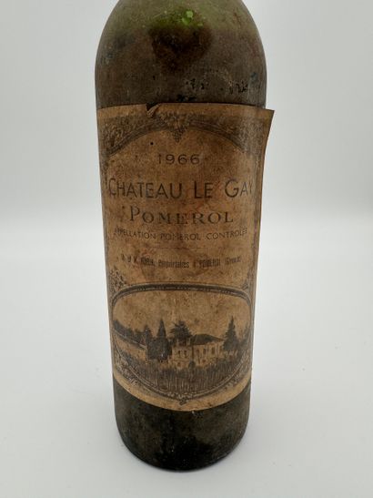 Château Le Gay - Pomerol - 1966
Grand vin...