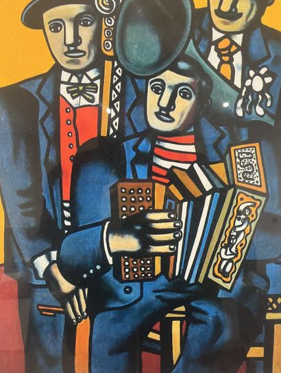 Fernand Léger (1881-1955) - Les Musiciens...