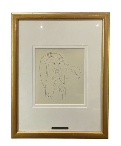 Henri Matisse (d’après) - Nu se coiffant
Lithographie...