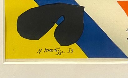 Matisse Henri (d’après) - Dimanche
Lithographie...