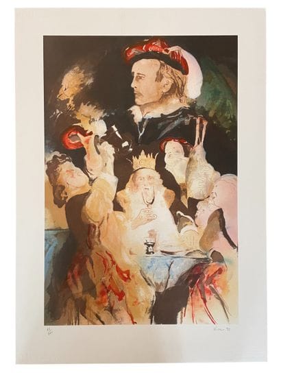 Enrico Visani Hommage au peintre Jacob Jordaens...