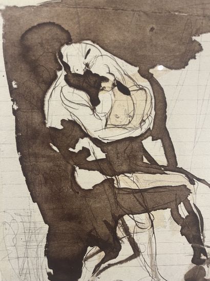 Auguste Rodin (d’après) - étreinte
Pochoir...