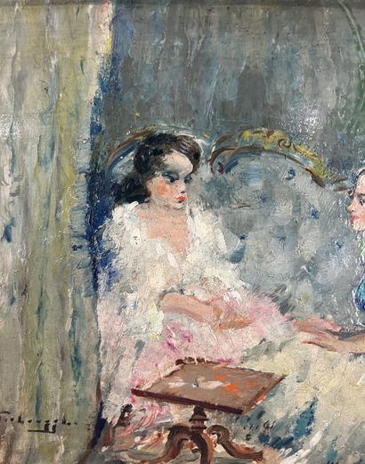Charles-Henri Verbrugghen (1877-1974) - Elégantes...