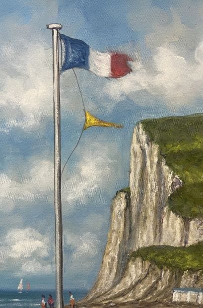 Gerald Marin - Les Falaises
Huile sur toile...
