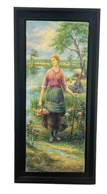 Jean-Baptiste Fournier (1959-) - La Cueillette...