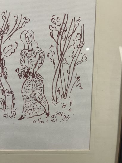 Henri Matisse (d’après) - Femme en promenade
Estampe...