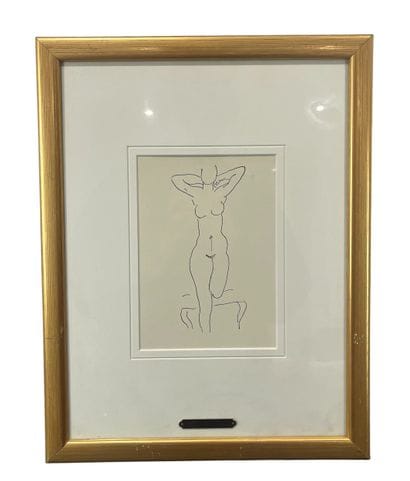 Henri Matisse (d’après) - Nu en appui
Lithographie...