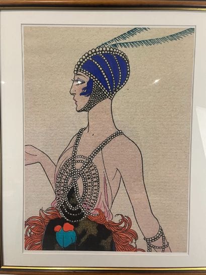Georges Barbier (1859-1948) - Seule
Impression...