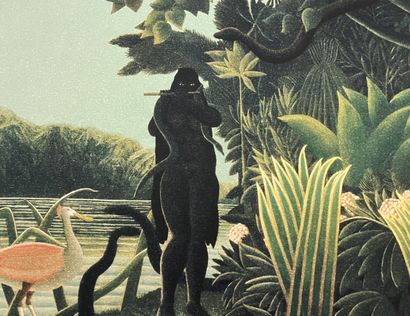 Henri Rousseau (1844-1910) - La Charmeuse...