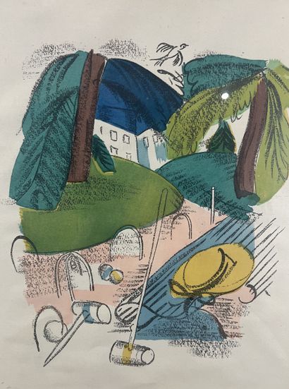 D’après Raoul Dufy - Printemps au jardin
Impression...
