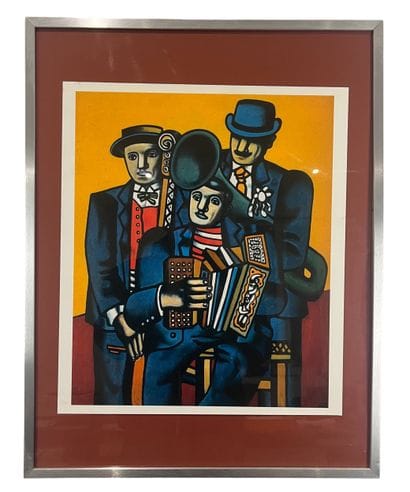 Fernand Léger (1881-1955) - Les Musiciens...