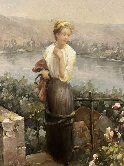 Jackson - Au bord du fleuve
Huile sur toile...