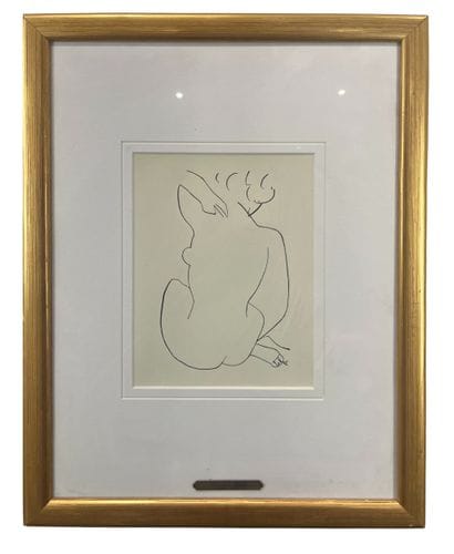 Henri Matisse (d’après) - Nu de dos
Lithographie...