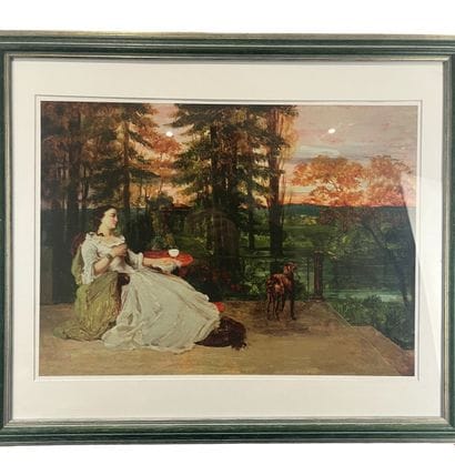Gustave Courbet (1819-1877) - Détente au...