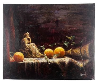 Moreau Nicolas (XX siècle) - Nature morte...