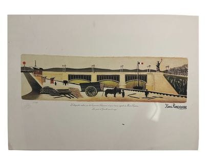 Henri Rousseau (1844-1910) - Le Pont de Grenelle...