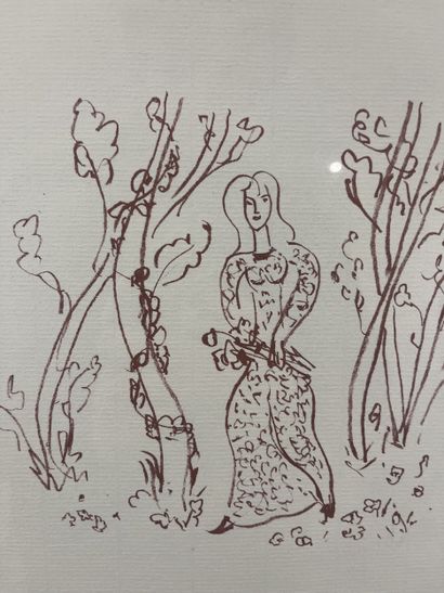 Henri Matisse (d’après) - Femme en promenade
Estampe...