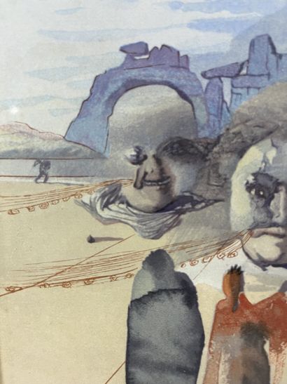 Salvador Dalí (1904-1989) - Avarice et Prodigalité...