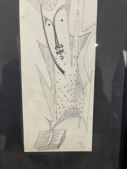 Michel Cadoret (1912-1985) - Composition
Dessin...
