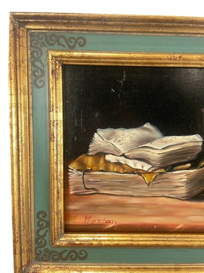Nicolas Moreau (XXe siècle) - Les livres
Huile...