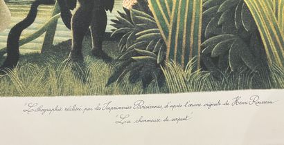 Henri Rousseau (1844-1910) - La Charmeuse...