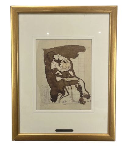 Auguste Rodin (d’après) - étreinte
Pochoir...