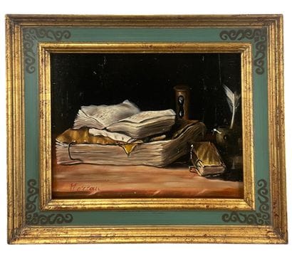 Nicolas Moreau (XXe siècle) - Les livres
Huile...
