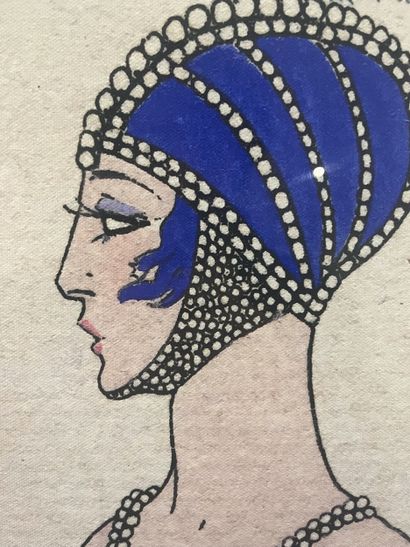 Georges Barbier (1859-1948) - Seule
Impression...