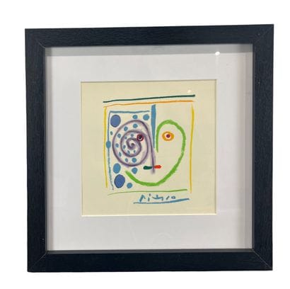 Pablo Picasso (1881-1973) - Visage (d’après)
Lithographie...