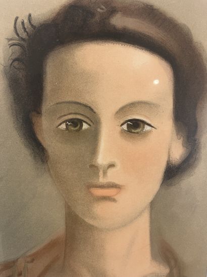 André Derain (1880-1954) - Jeune femme brune
Lithographie...