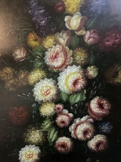 Peter Brooks - Bouquet luxuriant
Huile sur...