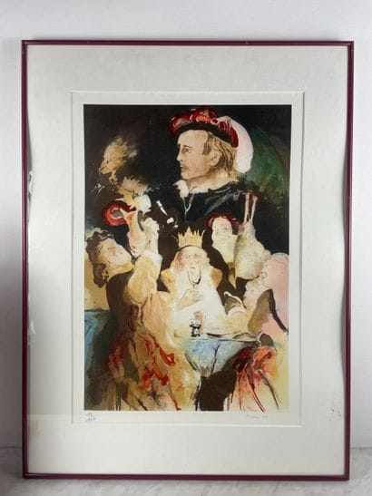 Enrico Visani Hommage au peintre Jacob Jordaens...