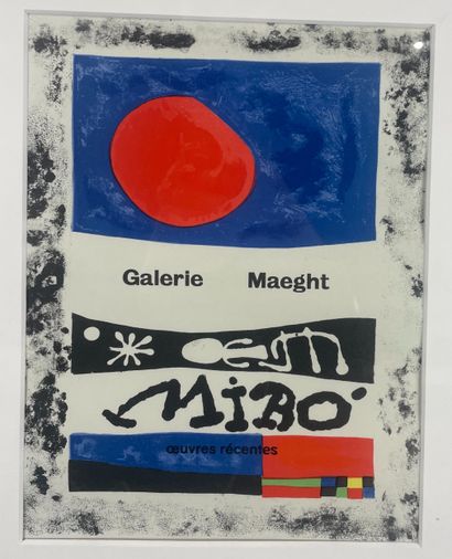 Joan Miró (d'après) (1893-1983) - Soleil...