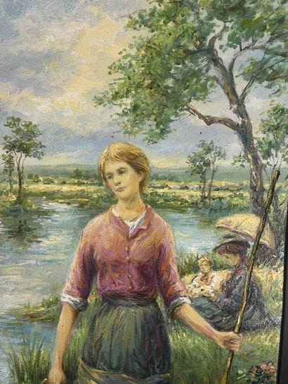 Jean-Baptiste Fournier (1959-) - La Cueillette...