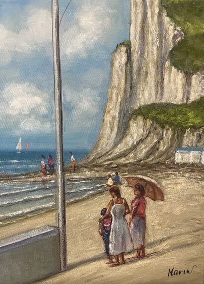 Gerald Marin - Les Falaises
Huile sur toile...