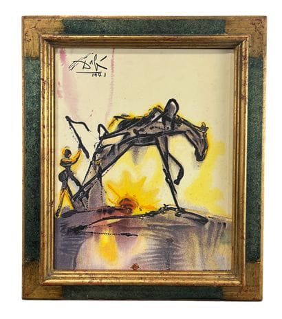 Salvador Dalí (1904-1989) d’après - Le Cheval...