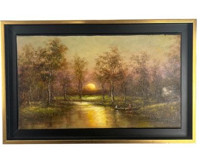 Louis Lenoir - Marais
Huile sur toile représentant...