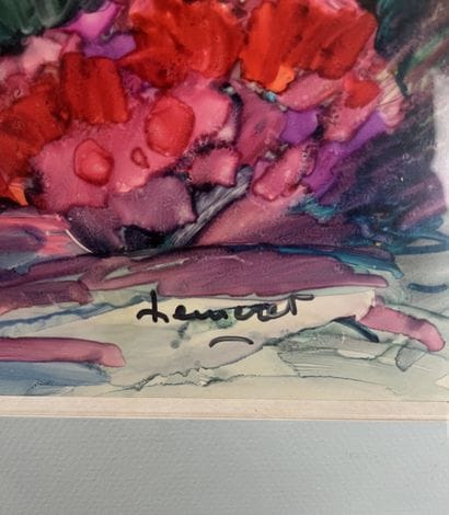 Claude Hemeret (1929- ) - Paysage ensoleillé
Acrylique...