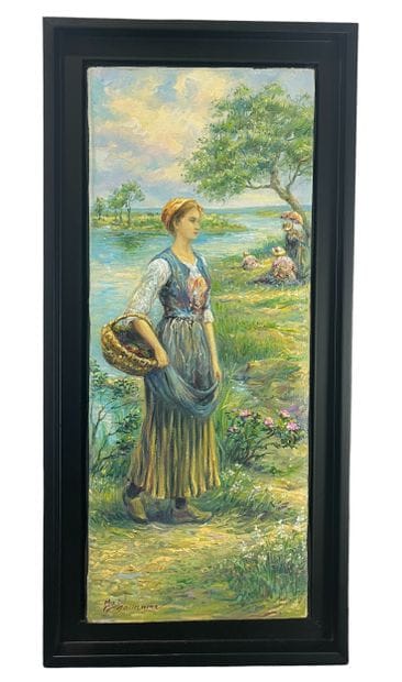 Jean-Baptiste Fournier - La Cueillette (II)
Huile...