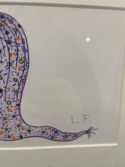 Léonor Fini - La Mariée
Lithographie en couleurs...