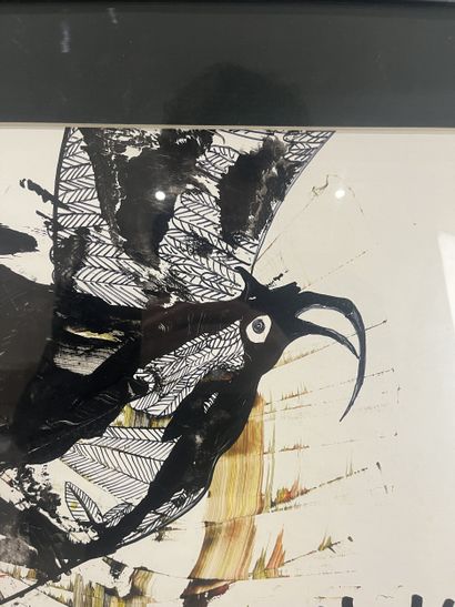 Pierre Juhe, dit Judikael (1937-2020) - L’Envol
Encre...