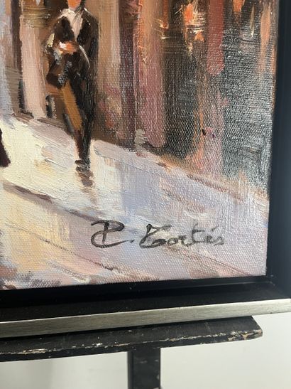 Dominique Tortes (1938-2012) - Début de soirée
Huile...
