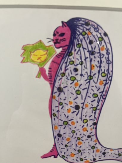 Léonor Fini - La Mariée
Lithographie en couleurs...