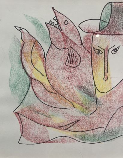 Bouvier Amand - L’Homme au chapeau
Dessin...