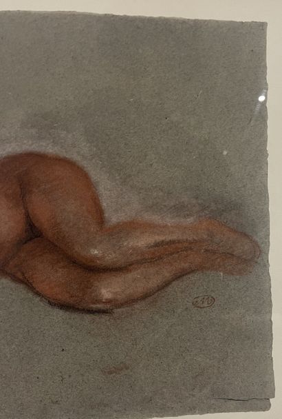 Aristide Maillol - Femme nue couchée, un...