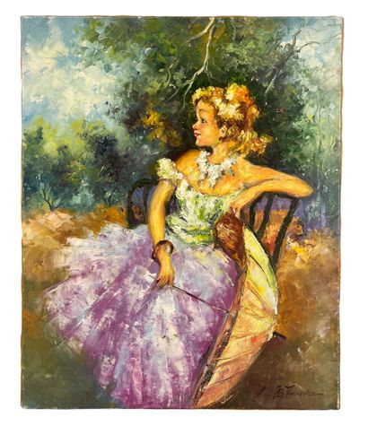 Jean-Baptiste Fournier (1959-) - Femme à...