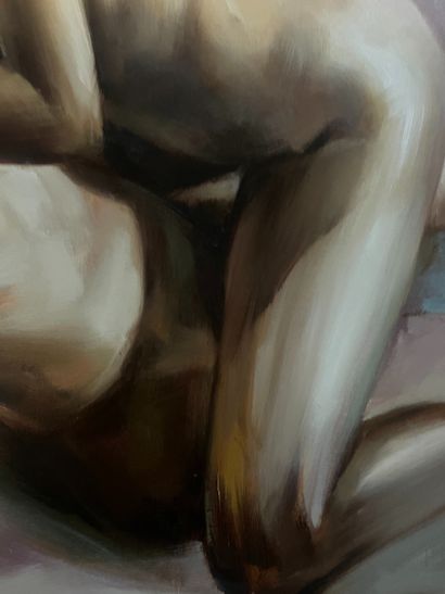 Raphaël Zhang (1975-) - L’Amour
Huile sur...