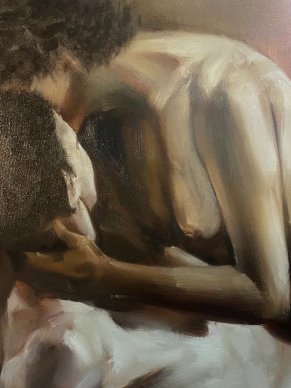 Raphaël Zhang (1975-) - L’Amour
Huile sur...